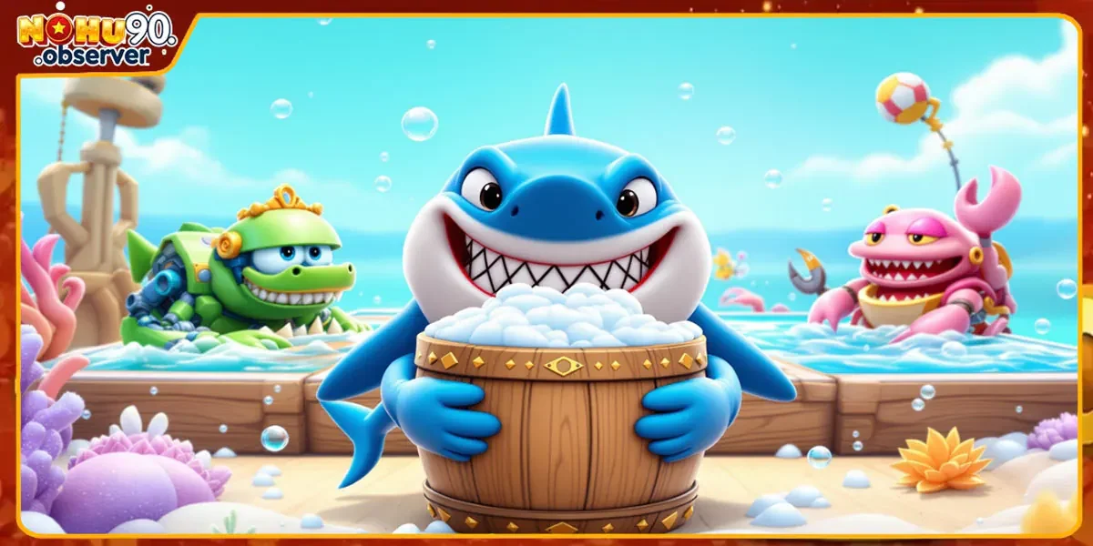 Cách tham gia game bắn cá xèng chi tiết tại NOHU90